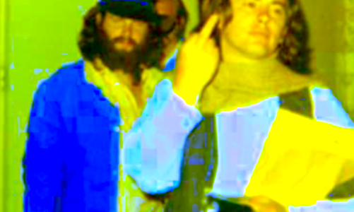 Beat poet Michael McClure & Jim Morrison