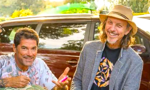 Hanging with fabulous drummers Jay Lane & Wally Ingram!